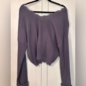 Off Shoulder Sweater